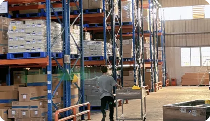 Auto Parts Supply Warehouse